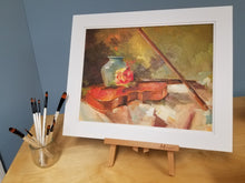 Load image into Gallery viewer, Violin. Original oil painting.
